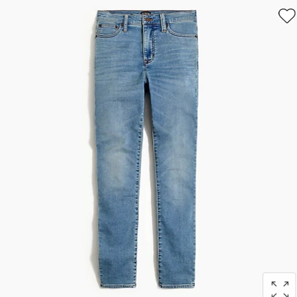 J. Crew Factory 9" mid-rise skinny jeggings in signature stretch+ Item BA780